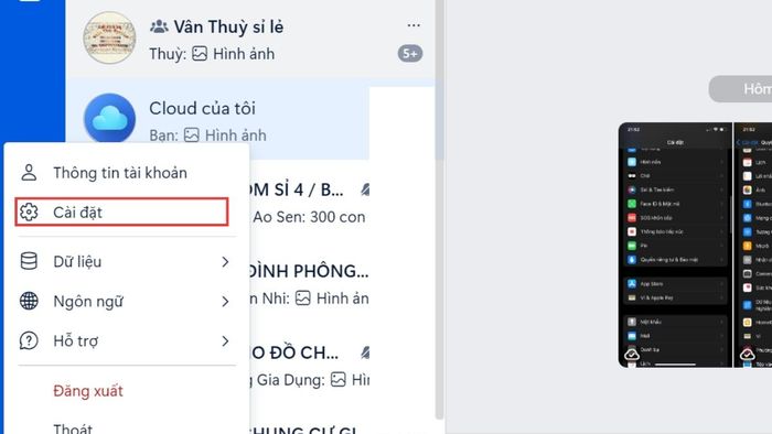 hướng dẫn bật Micro trên Zalo PC
