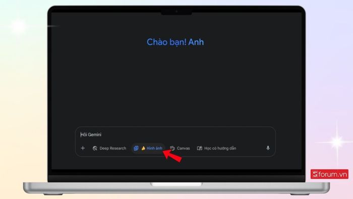 Chuyển Gemini sang chế độ tạo hình ảnh mới