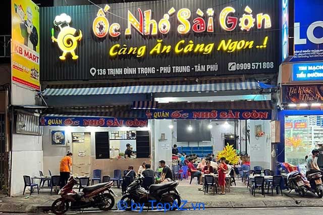 Quán ốc tại Sài Gòn