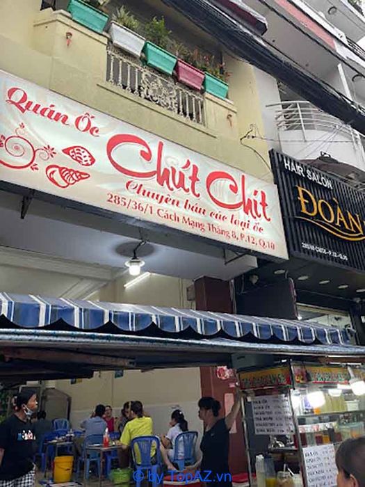 quán ốc tại Sài Gòn uy tín