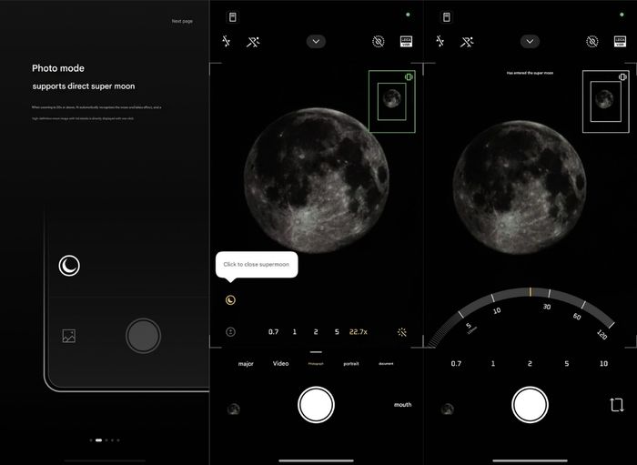 Camera AI của Xiaomi 17 sẽ tự động nhận diện mặt trăng và kích hoạt chế độ Super Moon để chụp ảnh chi tiết