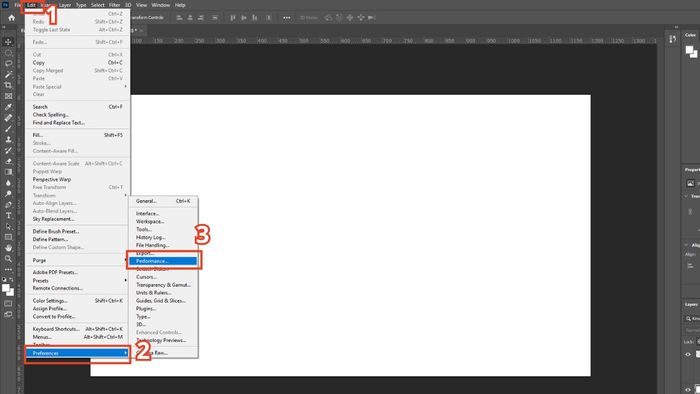Hướng dẫn cấu hình Undo trong Photoshop