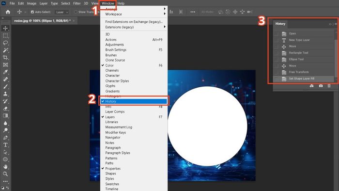 Top 3 phương pháp Undo hiệu quả trong Photoshop