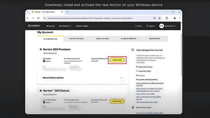 Hướng dẫn cài đặt Norton một cách đơn giản và chi tiết