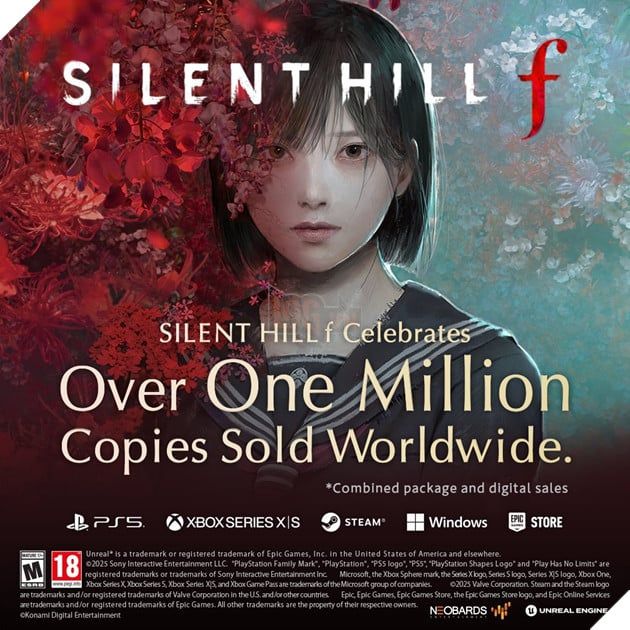 Silent Hill f gây bùng nổ doanh số, vượt qua Silent Hill 2 Remake ngay trong ngày đầu phát hành