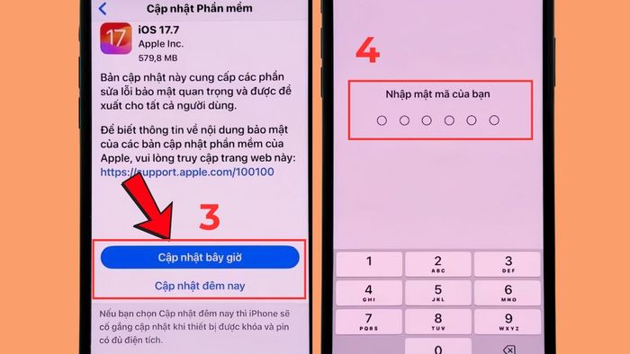 Cách khắc phục lỗi iPhone không nhận diện vân tay qua việc cập nhật hệ điều hành - bước 2