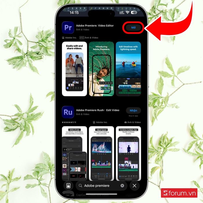 Hướng dẫn cài đặt Adobe Premiere trên iPhone bước 5