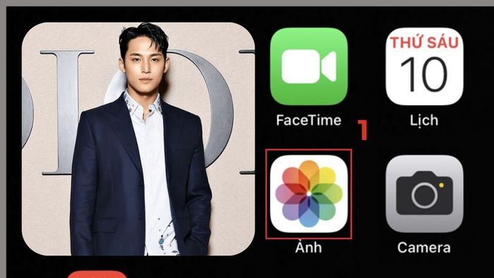Hướng dẫn tách nền ảnh trên iPhone - Bước 1