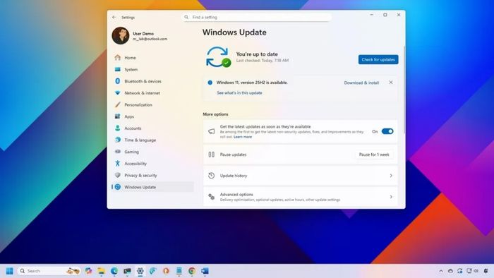 Microsoft xác nhận rằng phiên bản 25H2 không mang đến bất kỳ tính năng mới nào so với bản 24H2