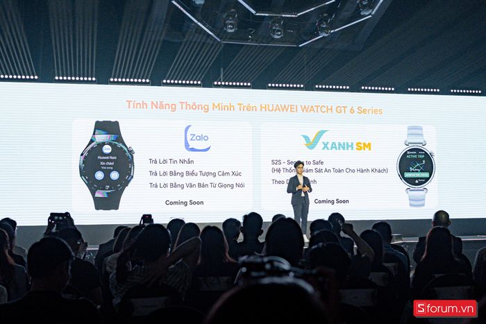 Các ứng dụng như Zalo và XanhSM sẽ sớm được hỗ trợ trên WATCH GT 6 Series.