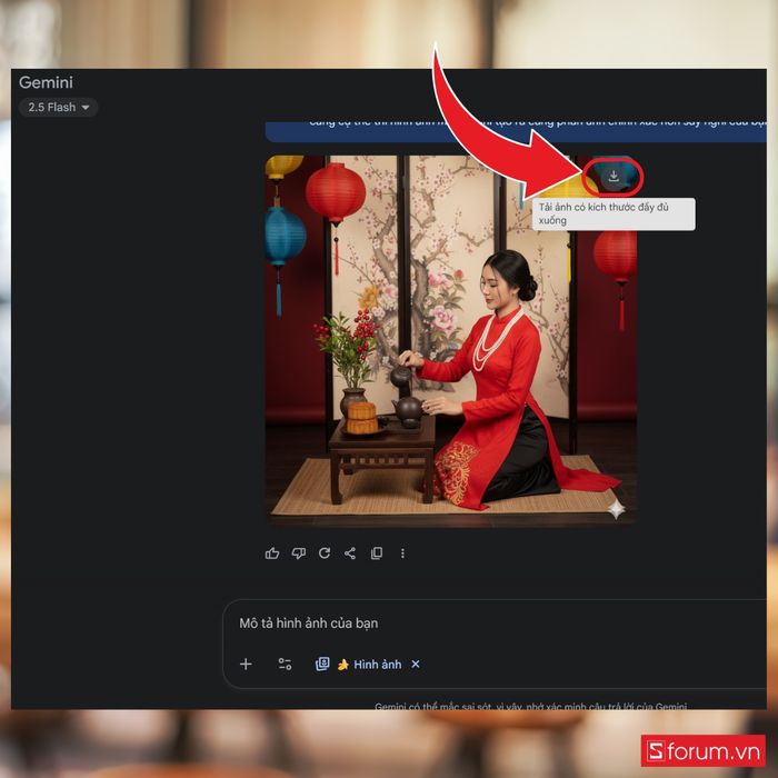 Hướng dẫn chi tiết tạo ảnh Trung thu qua Gemini AI - Bước 5