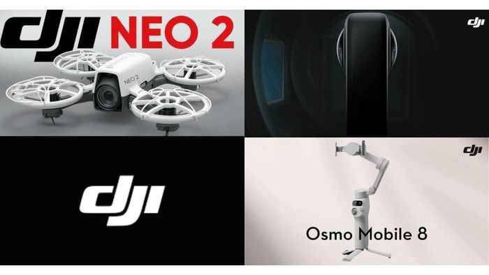 Dự kiến, DJI Neo 2 và Osmo Mobile 8 sẽ chính thức ra mắt vào tháng 11 tới.