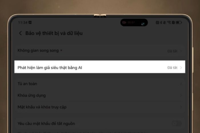 Tính năng phát hiện cuộc gọi giả mạo AI được tích hợp trên HONOR Magic V5