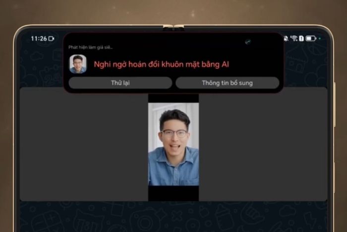 HONOR Magic V5 có thể sử dụng AI để phân tích hình ảnh và âm thanh trong các cuộc gọi video