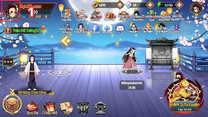 Hướng dẫn nhập mã code Demon King Legend
