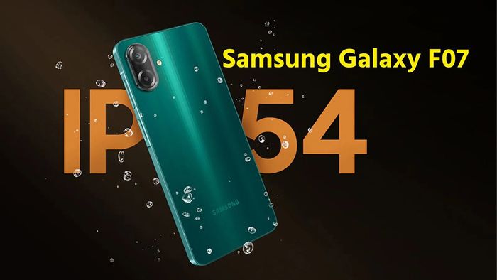 Galaxy F07 gây ấn tượng với độ bền vượt trội và mức giá cực kỳ hợp lý