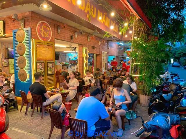 quán bún đậu tre