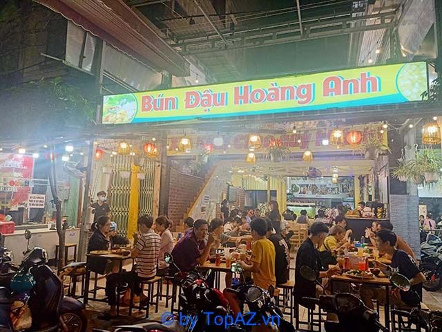 quán bún đậu mắm tôm tại tphcm