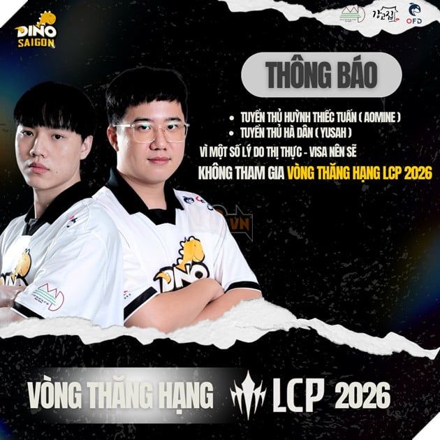 LCP 2025: Cập Nhật Mới Nhất Về Đội Hình Thăng Hạng Của Saigon Dino 2