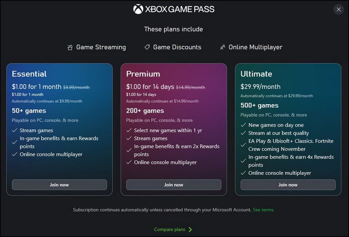 Sắp tới, Microsoft sẽ cho phép người chơi trải nghiệm Cloud Gaming miễn phí.
