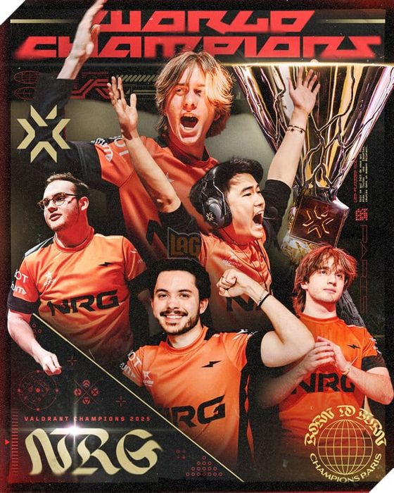 VALORANT Champions 2025: NRG Chính Thức Được Xướng Tên Là Nhà Vô Địch Thế Giới