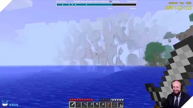 YouTuber Kurtjmac đã trải qua 14 năm để đi bộ đến Vùng Đất Xa trong Minecraft.