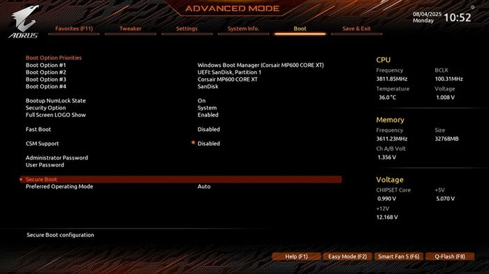 Hướng dẫn bật TPM 2.0 và Secure Boot để chơi Call of Duty: Black Ops 7 và Battlefield 6