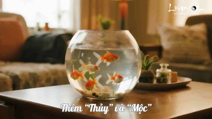 Thêm Thủy và Mộc vào không gian sống sẽ tạo ra sự hài hòa, giúp tài lộc thuận lợi hơn.