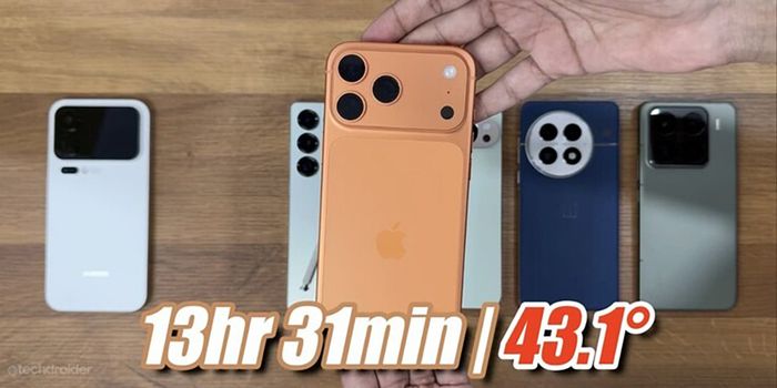 Thời gian sử dụng pin của iPhone 17 Pro Max