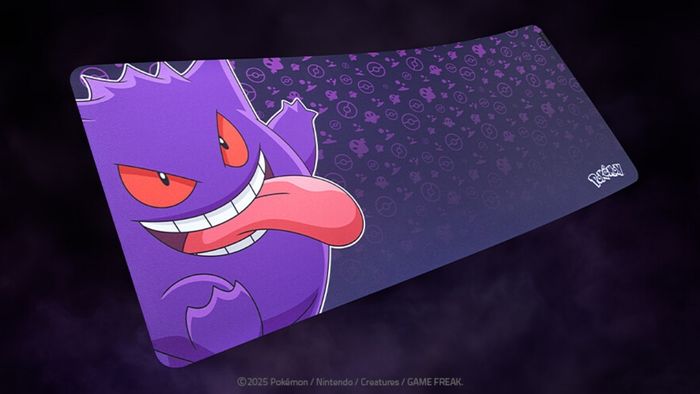 Lót chuột Razer Gigantus V2 - XXL - Gengar Edition có kích thước lớn và bề mặt vải dệt siêu mịn, mang lại trải nghiệm sử dụng mượt mà.