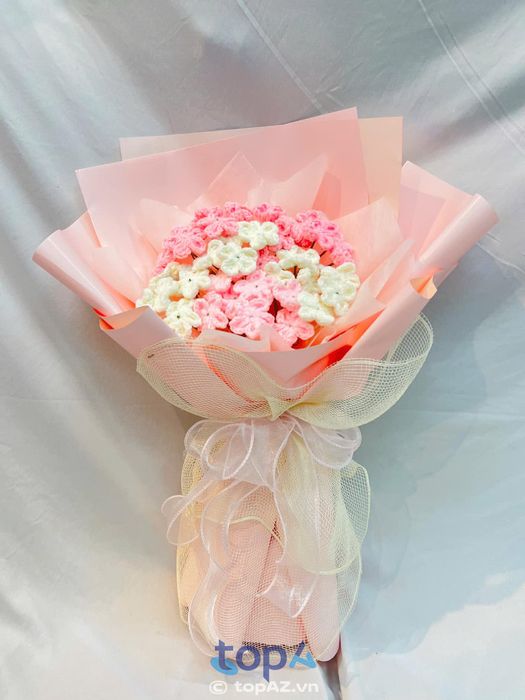 Hoa len cho lễ kỷ niệm