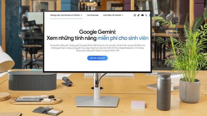 Hướng dẫn đăng ký Google Gemini Pro miễn phí dành cho sinh viên.