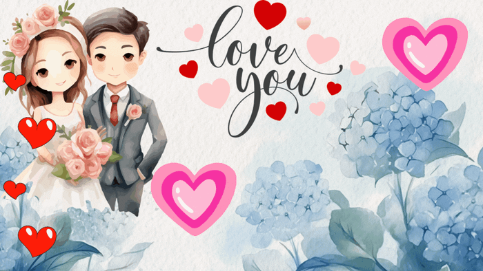 Ảnh GIF chúc mừng Ngày 20/10 gửi đến vợ, bạn gái thân yêu