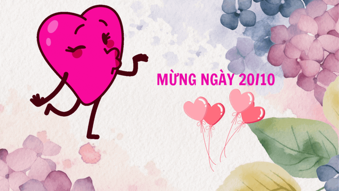 Ảnh GIF 20/10 gửi lời chúc mừng mẹ tuyệt vời