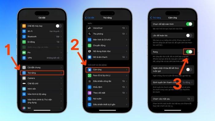 Hướng dẫn cách tắt chế độ rung trên iPhone khi có cuộc gọi đến hoặc thông báo