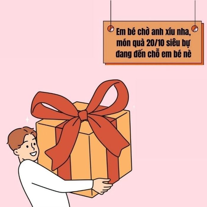 Meme chúc vợ yêu ngọt ngào trong ngày 20/10