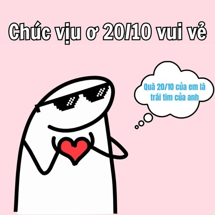 Meme ngọt ngào dành tặng vợ yêu thương