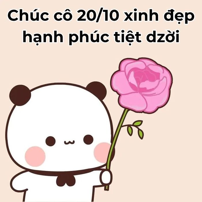 Meme hài gửi cô giáo nhân ngày 20/10