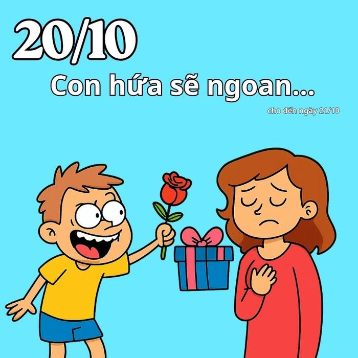 Ảnh meme vui nhộn gửi tặng mẹ yêu quý