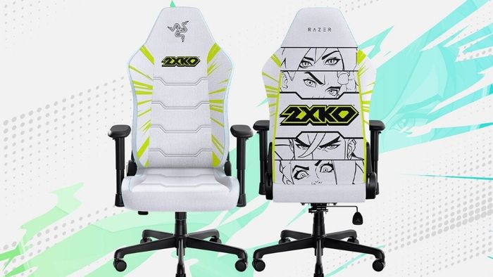 Ghế gaming công thái học Razer Iskur V2 X - Phiên bản 2XKO