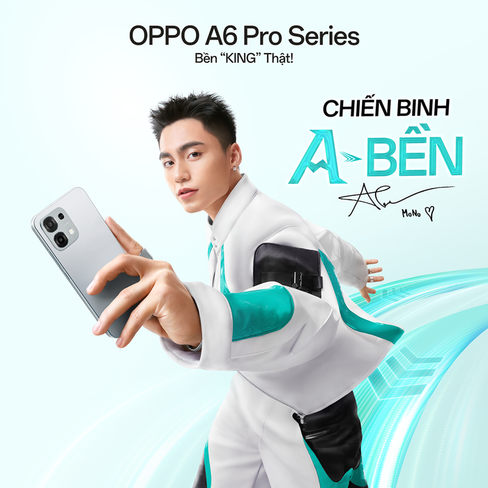 Dòng OPPO A6 Pro chính thức ra mắt tại Việt Nam
