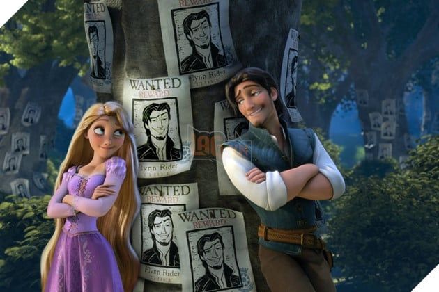 Ảnh về bộ phim hoạt hình Tangled.