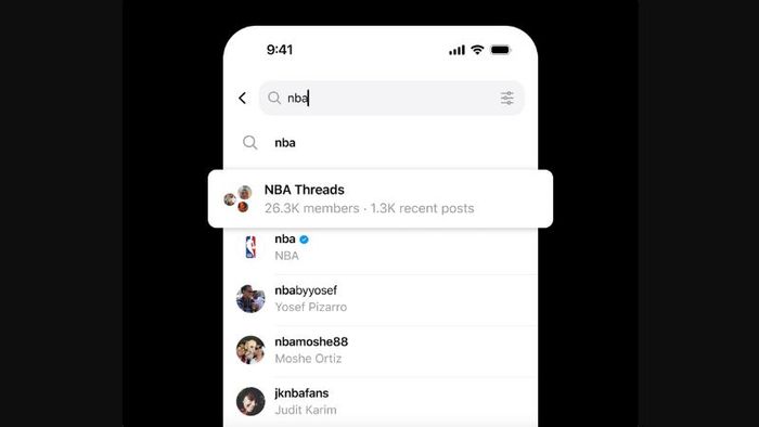 cộng đồng trên Threads