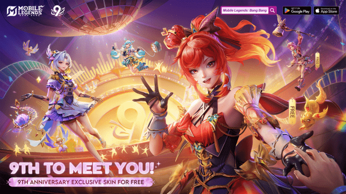 Mobile Legends: Bang Bang chính thức bước vào năm thứ 9 kể từ ngày ra mắt.