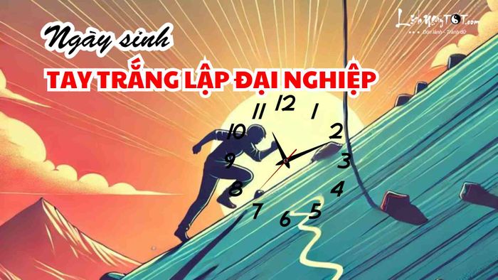 Ngày sinh âm lịch của những người khởi nghiệp từ tay trắng