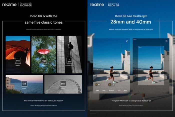 realme đưa nhiều tính năng đặc trưng của dòng máy ảnh đường phố Ricoh GR lên chiếc GT 8 Pro