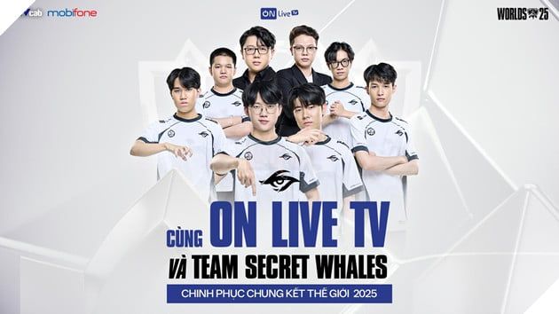 Cùng ON Live TV và Team Secret Whales Chinh Phục Chung Kết Thế Giới