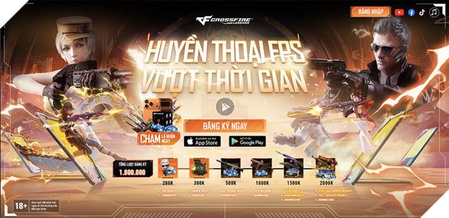 Khám Phá Quà Tặng Đặc Sắc Từ Sự Kiện Đăng Ký Sớm Của Crossfire: Legends