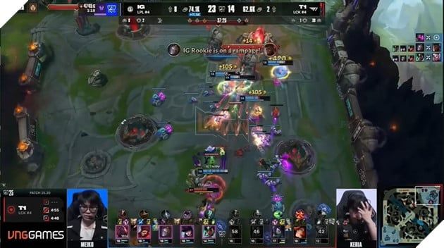 CKTG 2025: T1 Tiếp Tục Hành Trình Bảo Vệ Ngôi Vương Sau Khi Đánh Bại Invictus Gaming 6