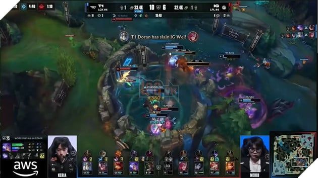 CKTG 2025: T1 Tiếp Tục Hành Trình Bảo Vệ Ngôi Vương Sau Khi Đánh Bại Invictus Gaming 7